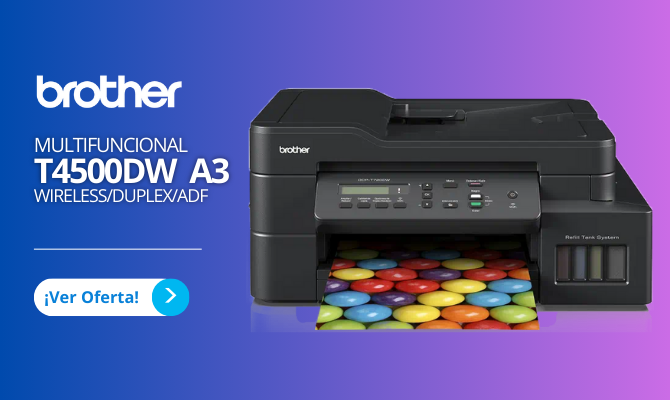 IMPRESORA MULTIFUNCIONAL A3 BROTHER T4500